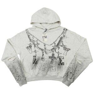 Vale Forever Big Chain Hoodie Sweatshirt Dirty Heather